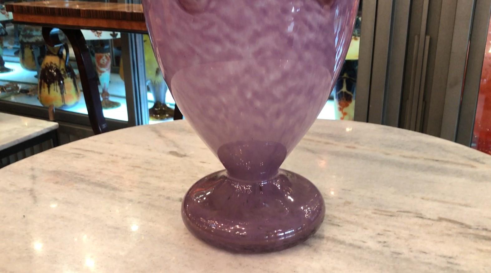Vase Sign: Schneider ( Decoration Jade), France, 1922, Design: Art deco For Sale 9