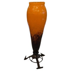 Signature du vase : Schneider ( Décoration Jade), France, avec fer, 1922