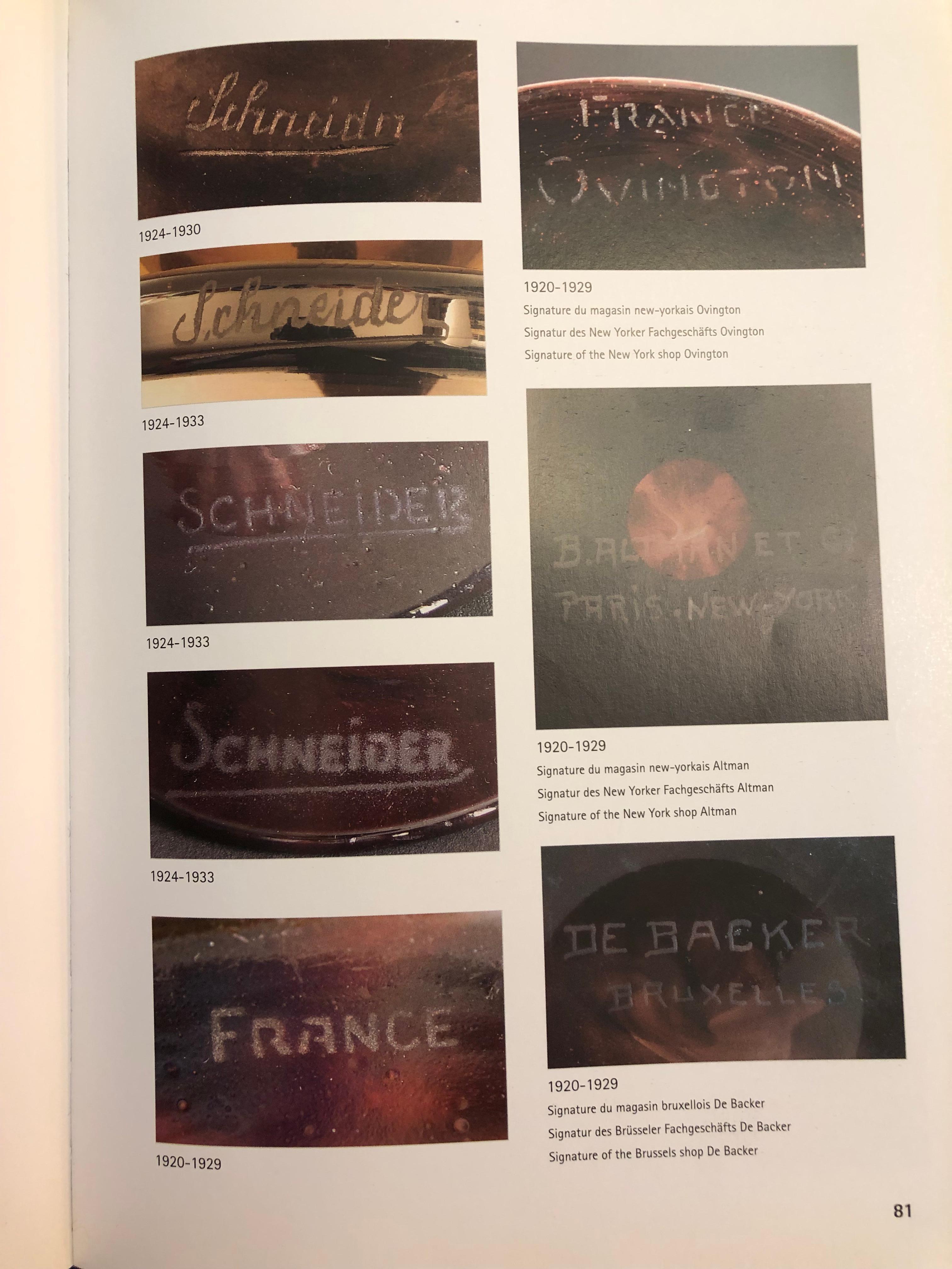 Segno del vaso: Schneider France (decorazione in giada) in vendita 5