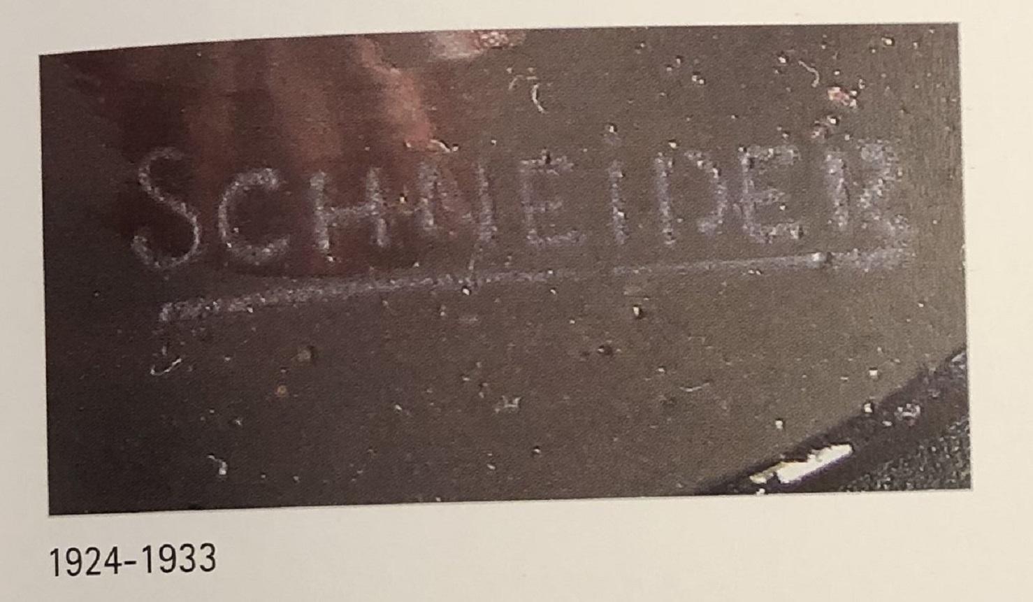 Segno del vaso: Schneider France (decorazione in giada) in vendita 7