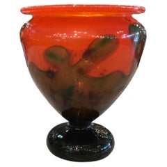 Signature du vase : Schneider ( Coupe Jade Décoration ), 1922, Style : Art Déco 