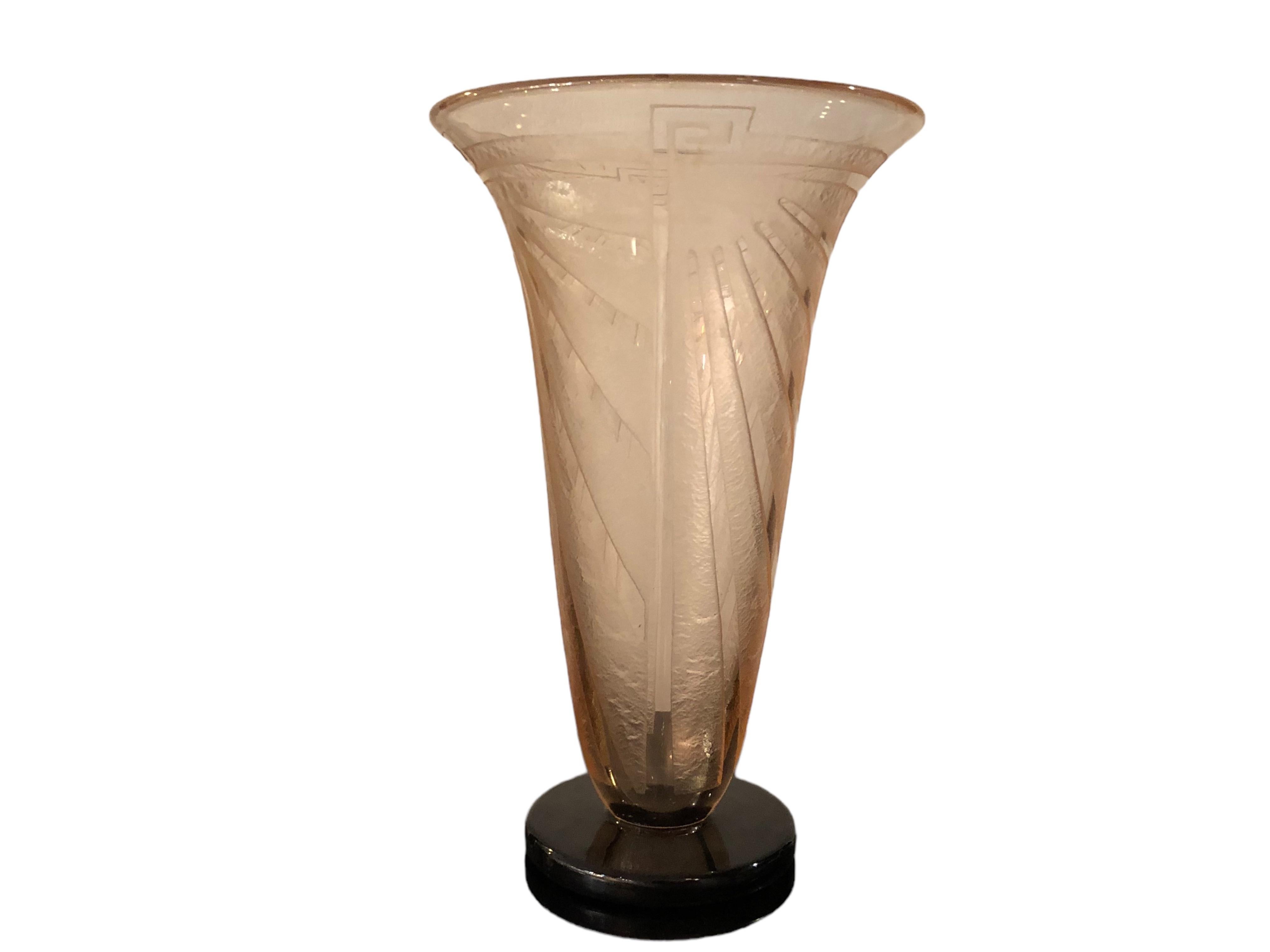 Vase Sign: Schneider (Creuse) , France, 1928, Style: Art Deco For Sale 15