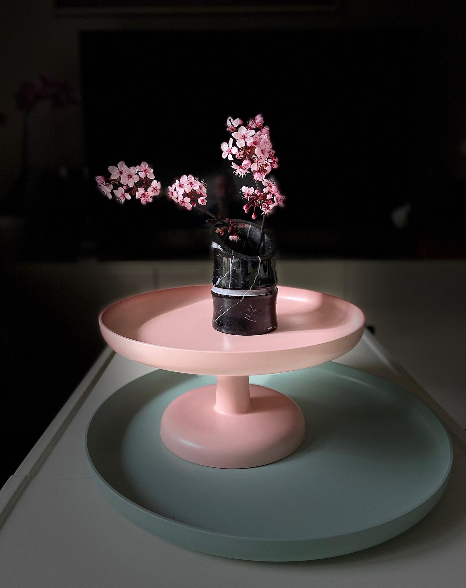 Vase ‘Small’ in Black Marquina Marble by Michele Chiossi, Italy in Stock In New Condition For Sale In Milan, IT