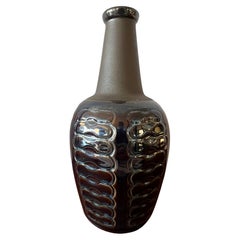 Vaso Soholm in ceramica danese moderna del Medioevo, anni '60