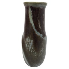 Vase soliflore signé Denbac en céramique Grès Francais Art Déco 1920