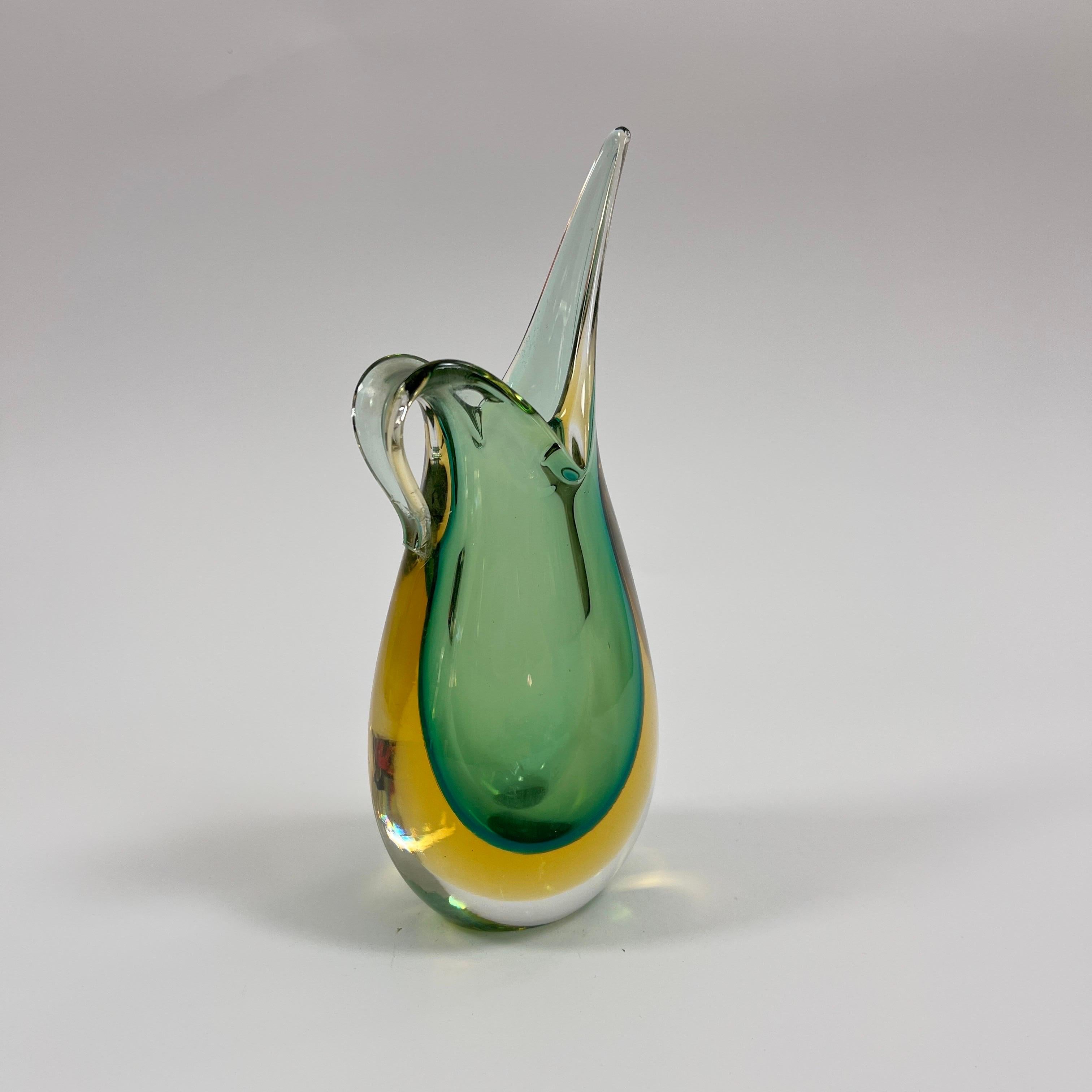 Mid-Century moderno Vaso sommerso di Flavio Poli / Italia anni '70 in vendita