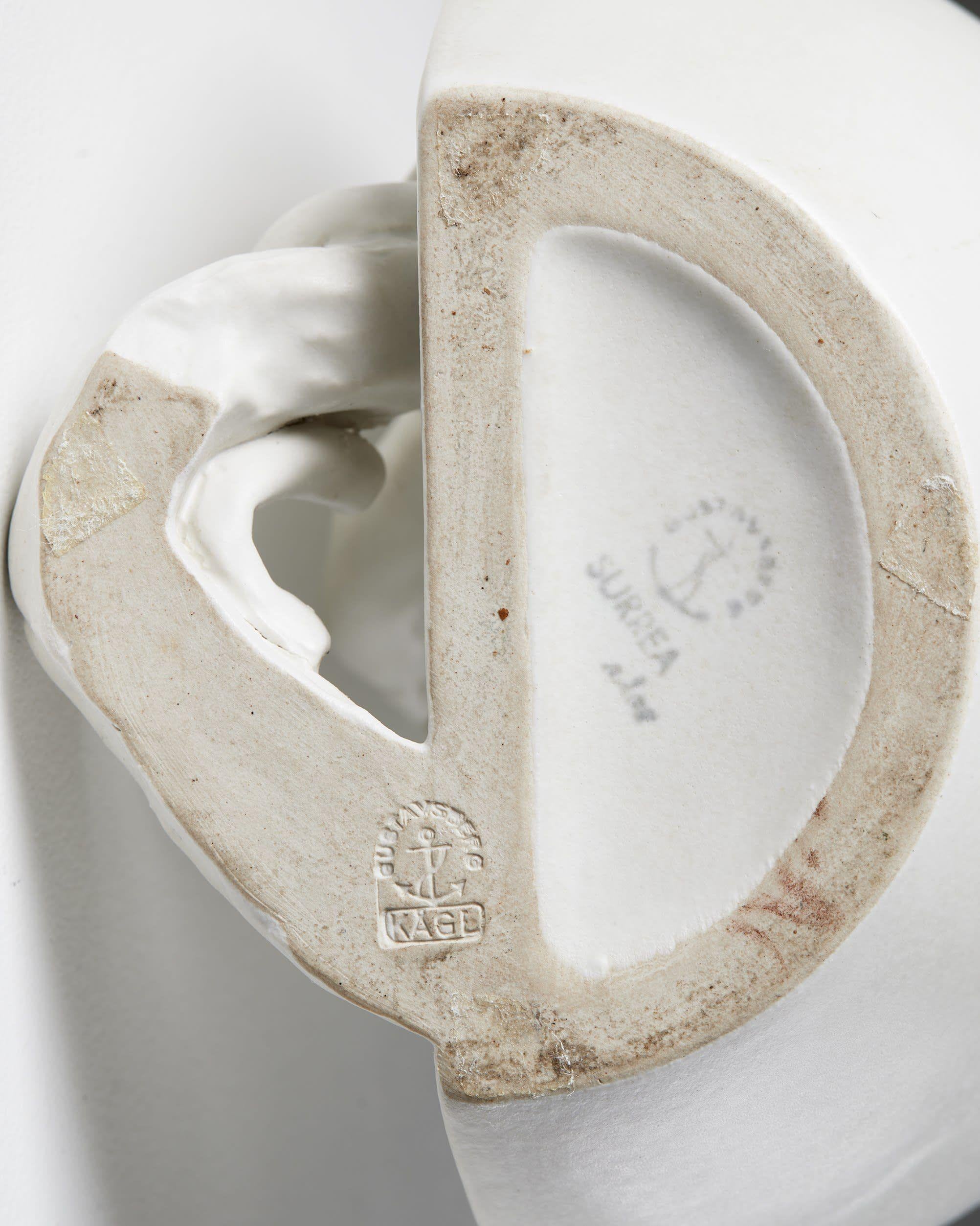 Vase ‘Surrea’ designed by Wilhelm Kåge for Gustavsberg Sweden, 1930s For Sale 3