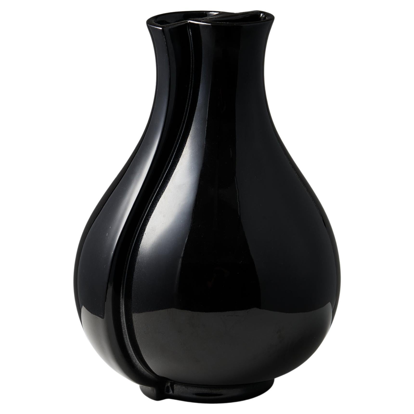 Vase Surrea entworfen von Wilhem Kåge für Gustavsberg, Schweden, 1950er Jahre im Angebot