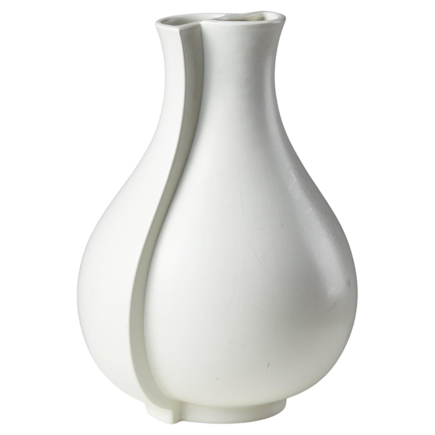 Vase Surrea Entworfen von Wilhem Kåge für Gustavsberg, Schweden, 1950er Jahre