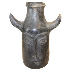 Vase aus Terrakotta, XX eme 