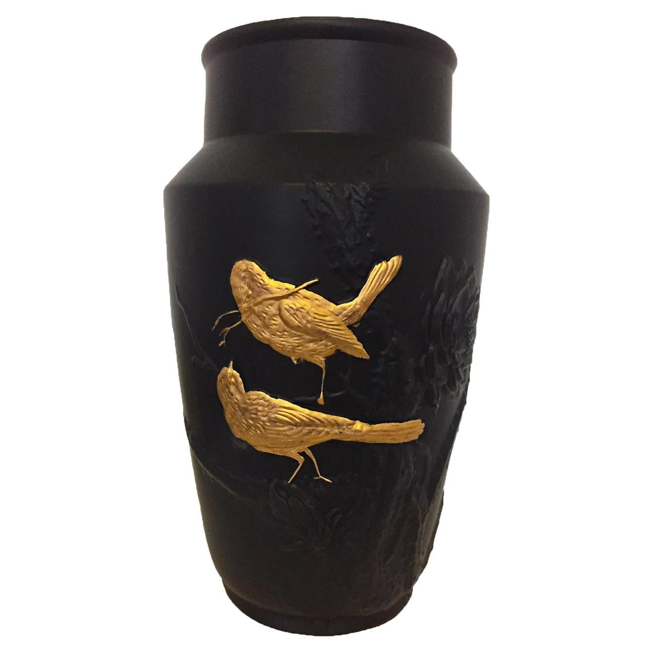 Vase Tokyo, Gold For Sale