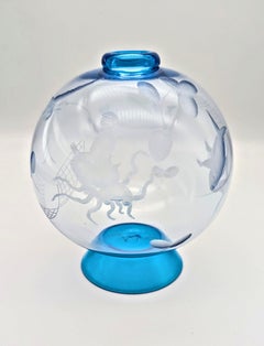 Vaso "Trasparente", Carlo Scarpa per M.V.I.I. Cappellin Murano, 1926 ca.