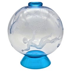 Vase Transparente, Carlo Scarpa pour M.V.M. Cappellin Murano, vers 1926
