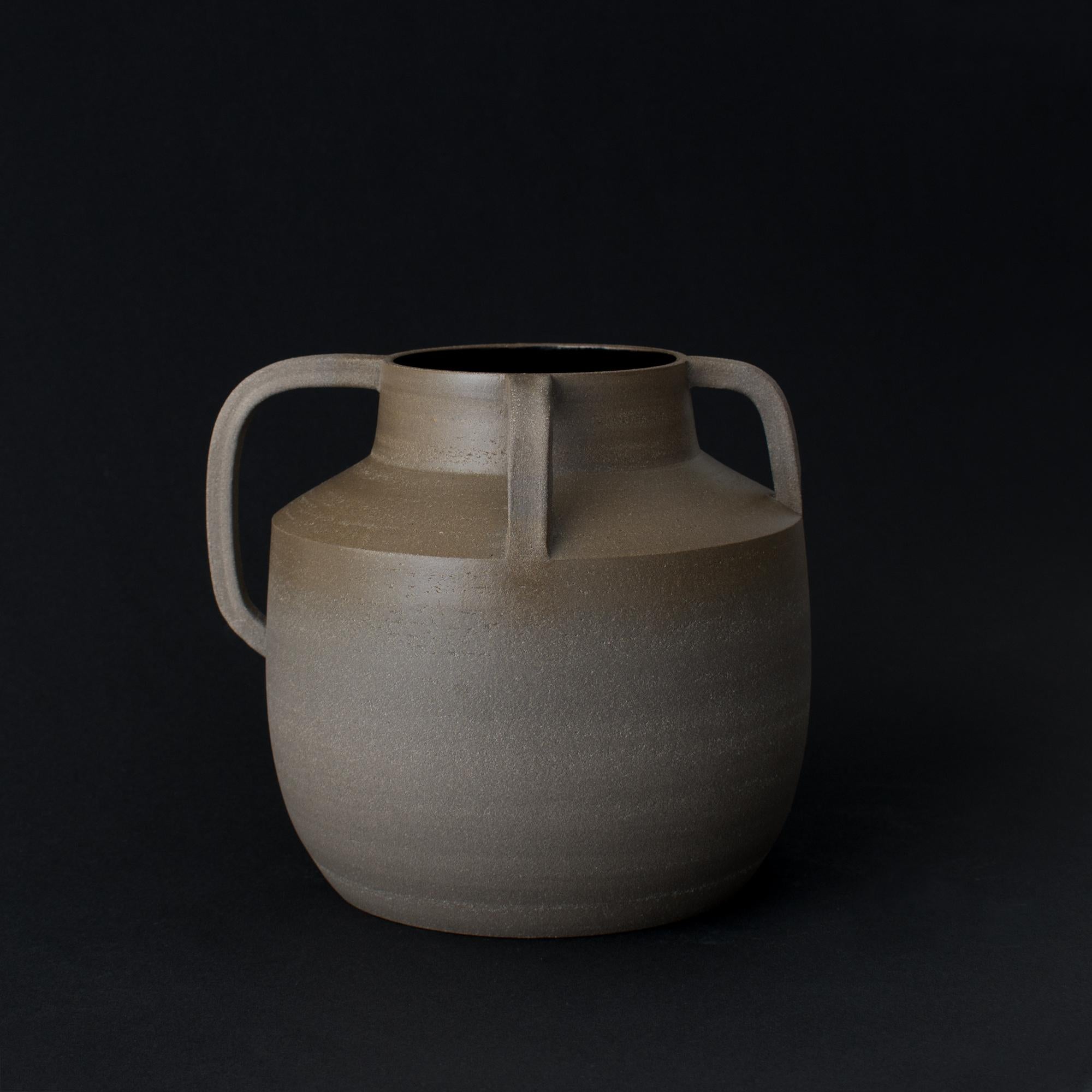 Glazed Vase V4-7-13 by Roni Feiten For Sale