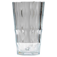 Vase; Val Saint Lambert; Belgium, 20th Century.