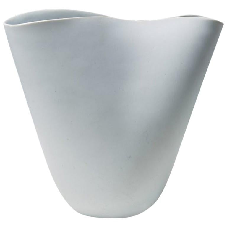 Vase “Veckla” Designed by Stig Lindberg for Gustavsberg, Sweden, 1940s For Sale