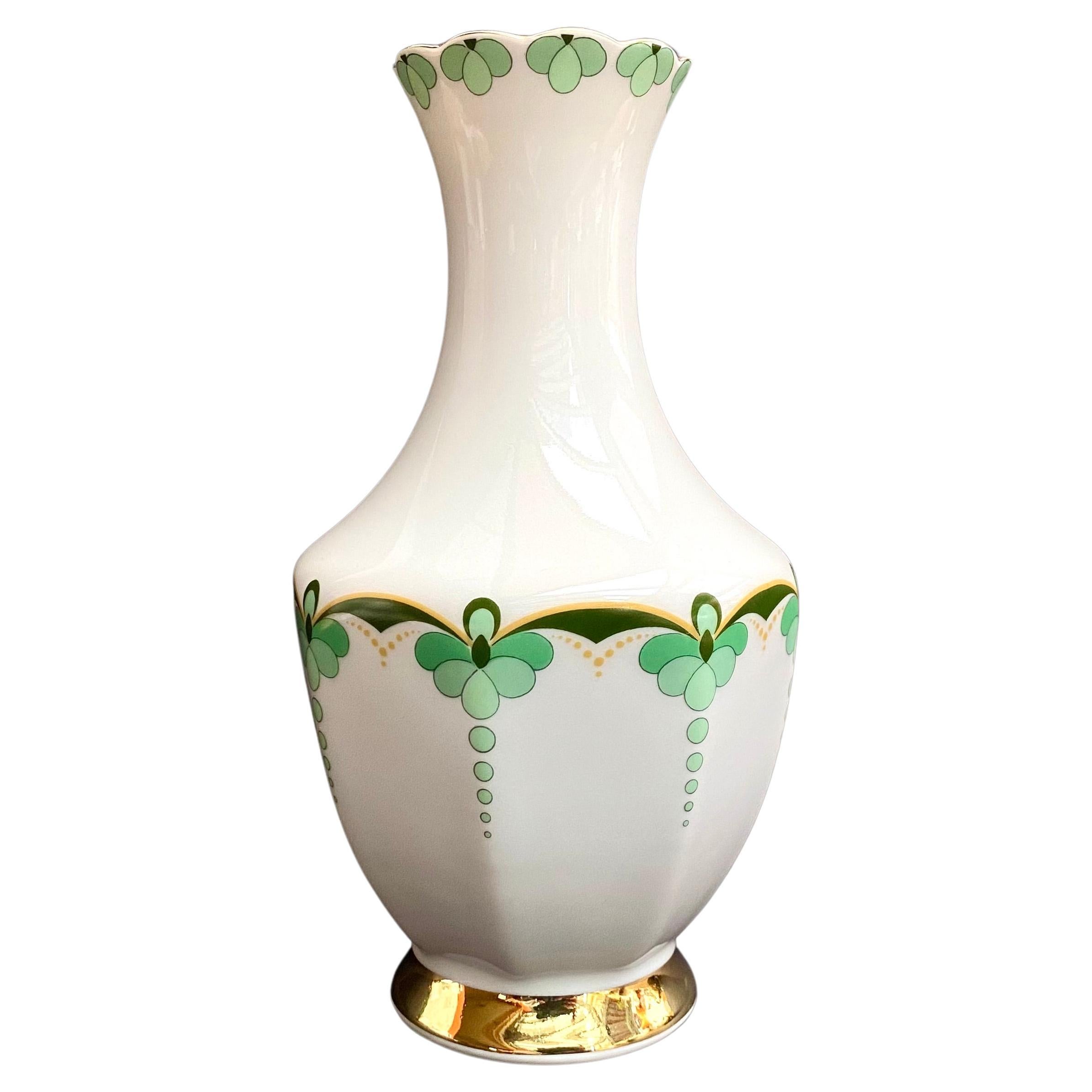 Vase vintage Vohenstrauss Johann Seltmann en porcelaine de Bavière, 1970 en vente