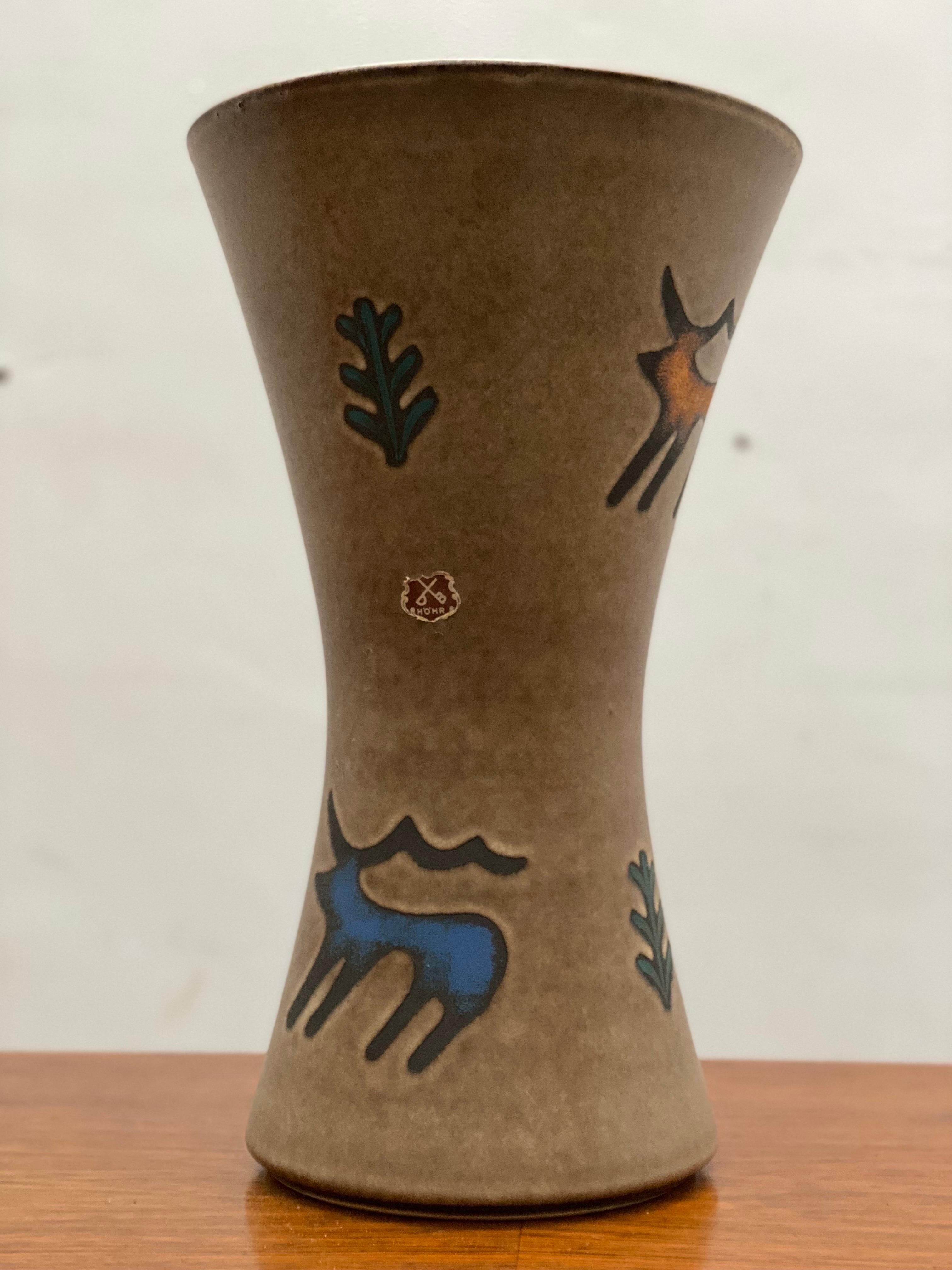 Milieu du XXe siècle Vase Allemagne de l'Ouest en vente