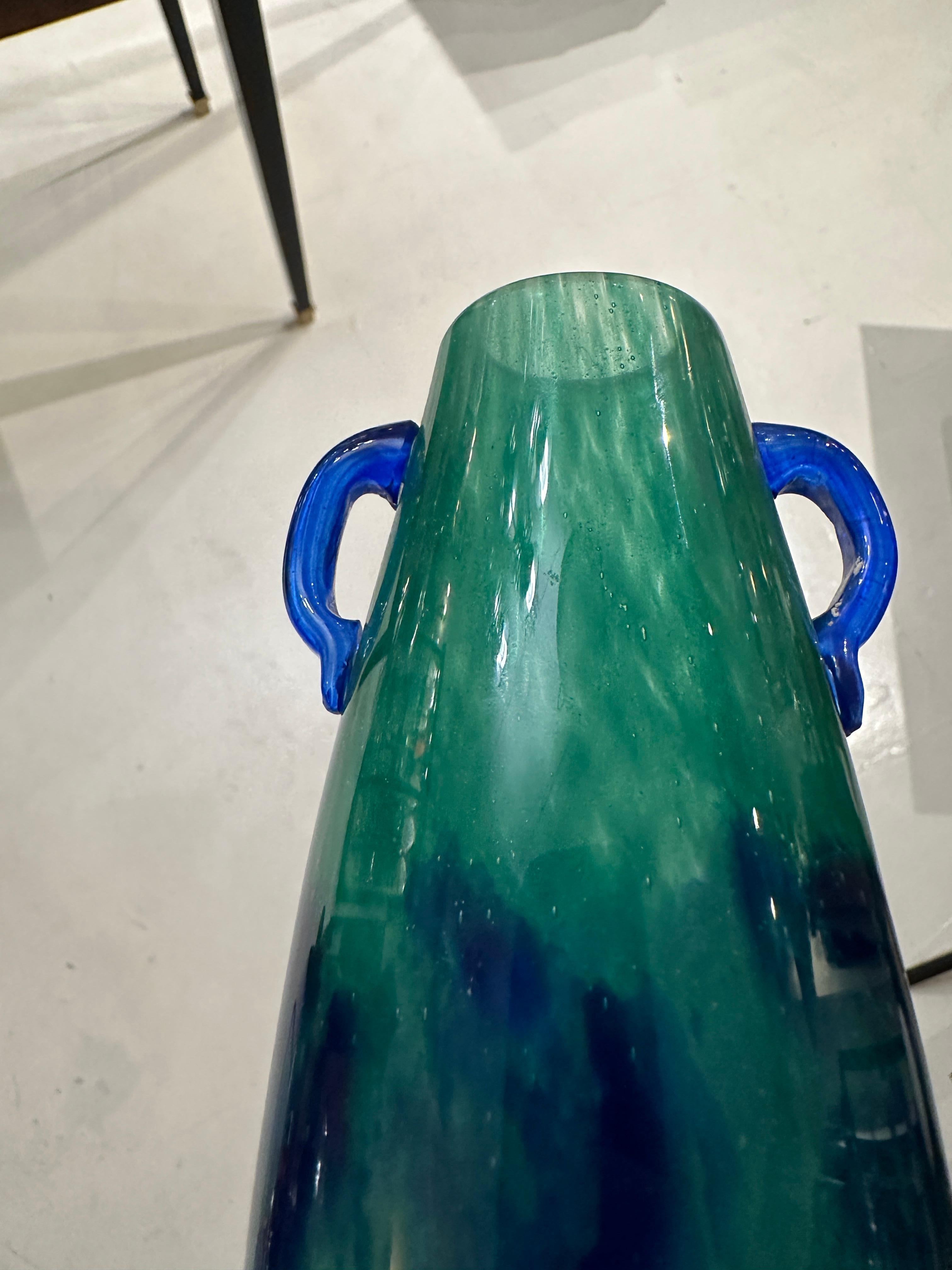 Vase avec application  Signe : Degué, Made in France, Style : Art Deco, 1926 en vente 9