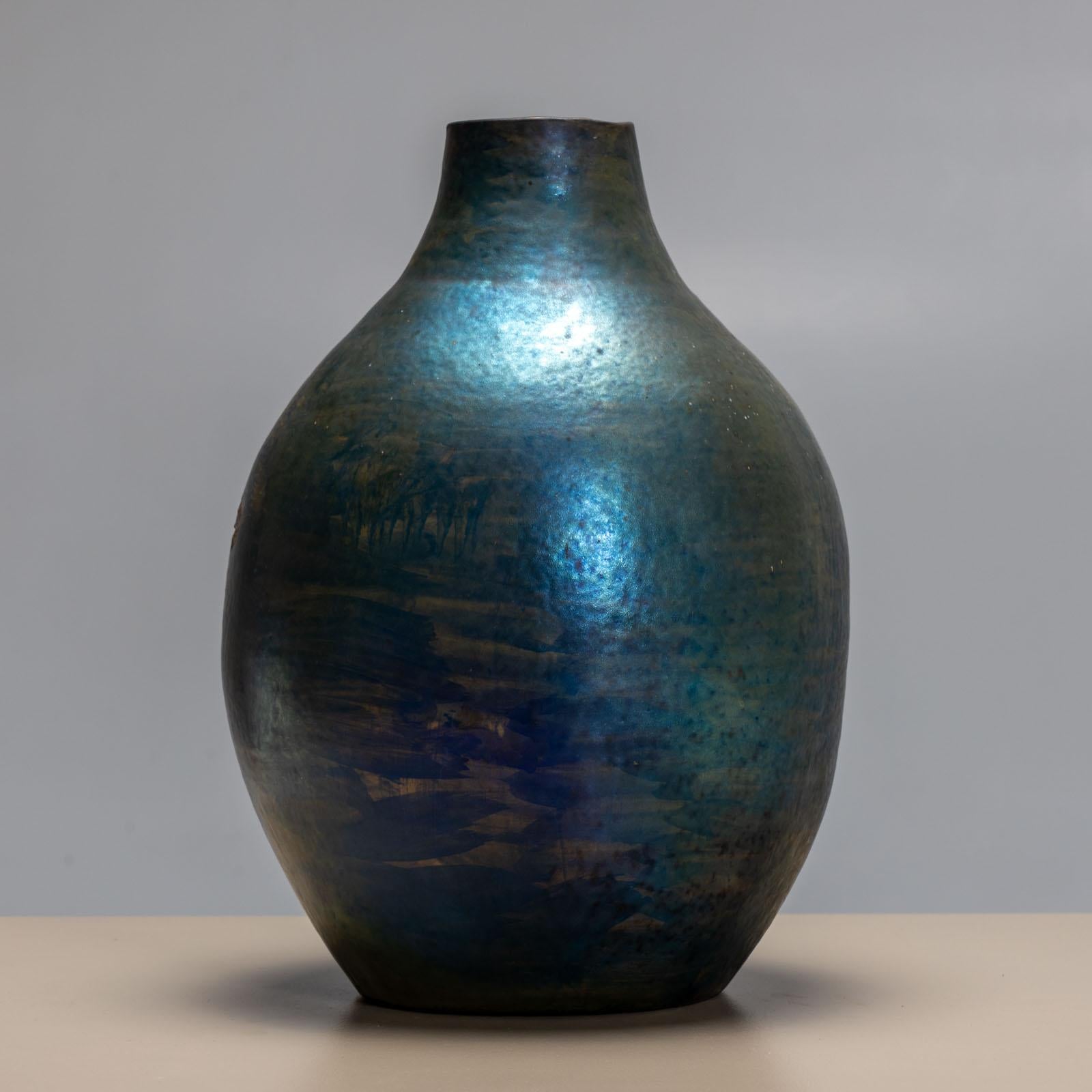 Jarrón con relieve de toro de Antonio Casadei (*1923), Roma, 1960 Italiano en venta