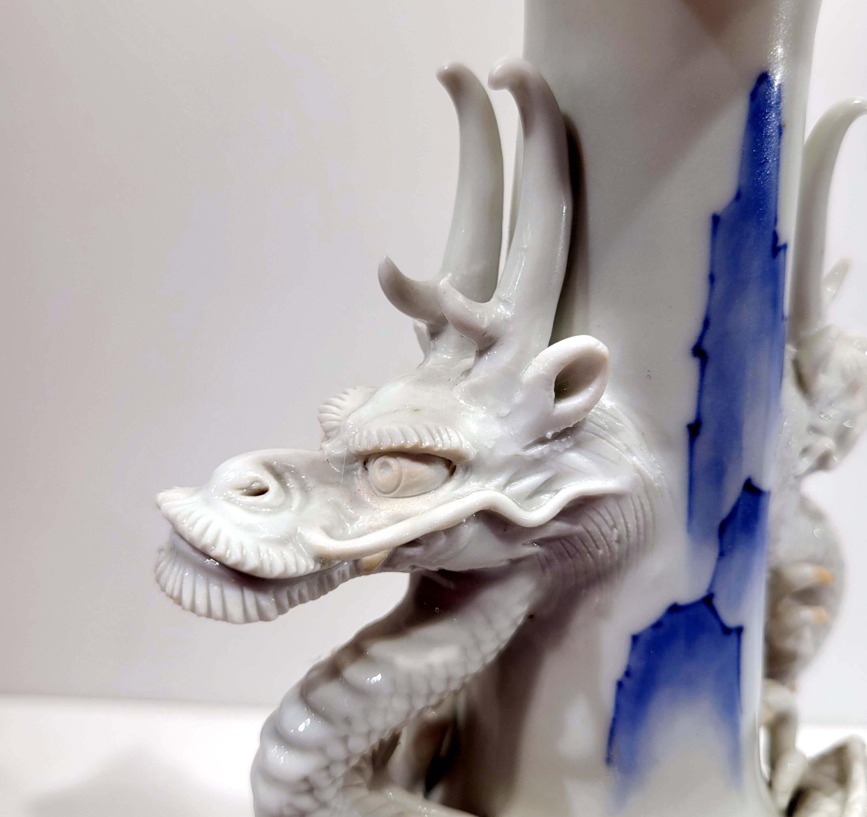 Glazed Vase with Dragons, Hirado Ware Meiji Period, '1866-1912'