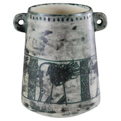Vase with handles by Jacques Blin, France ca 1960