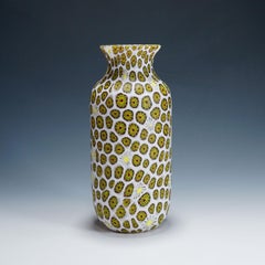 Vase with Redentore and Kiku Murrines Ermanno Toso for Fratelli Toso 1960s