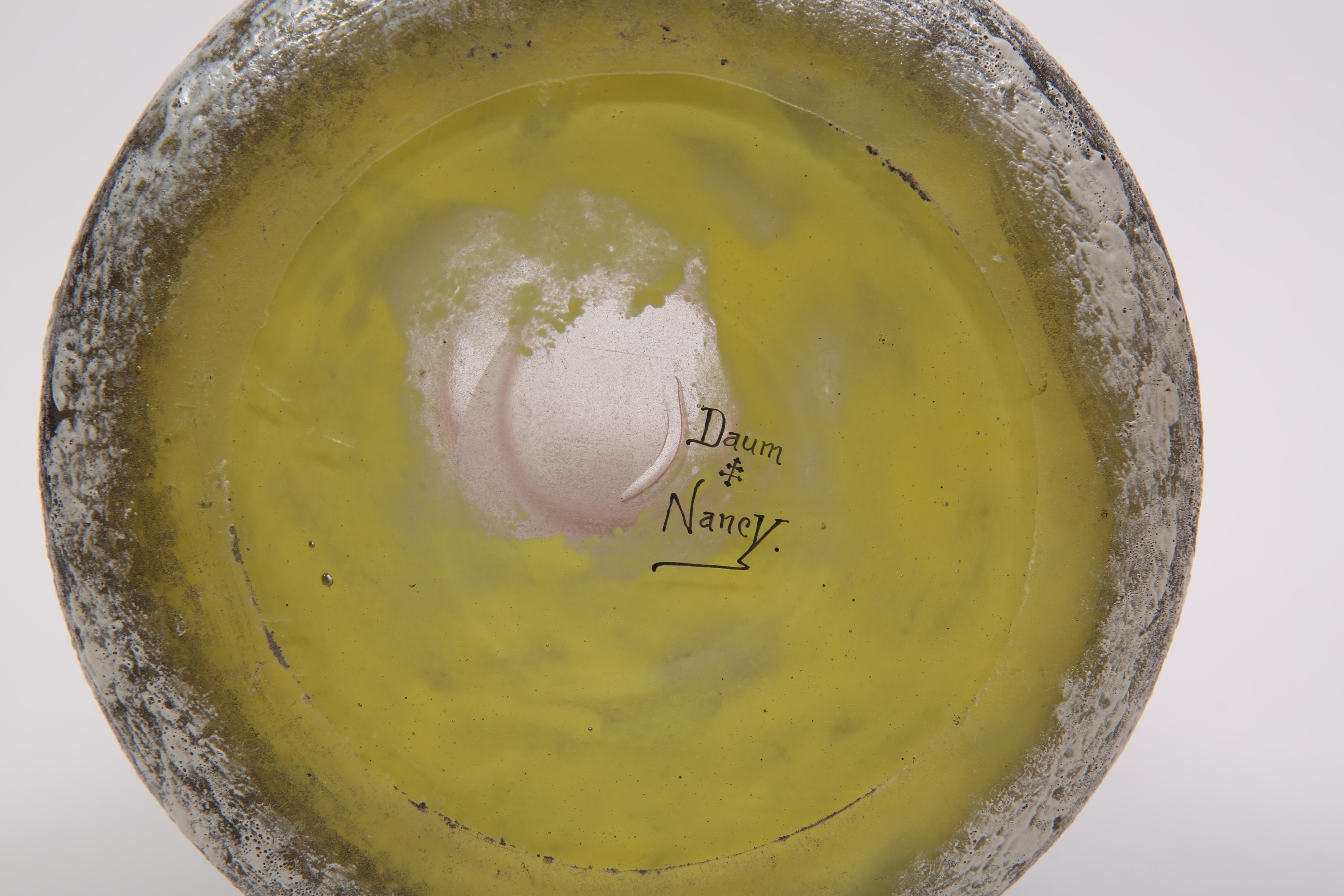 Smaltato Vaso con motivo invernale di Nancy Daum in vendita