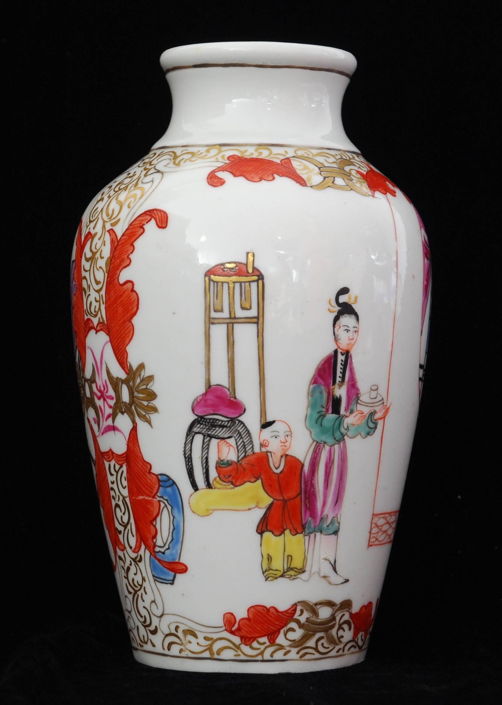 English Vase, Polychrome 