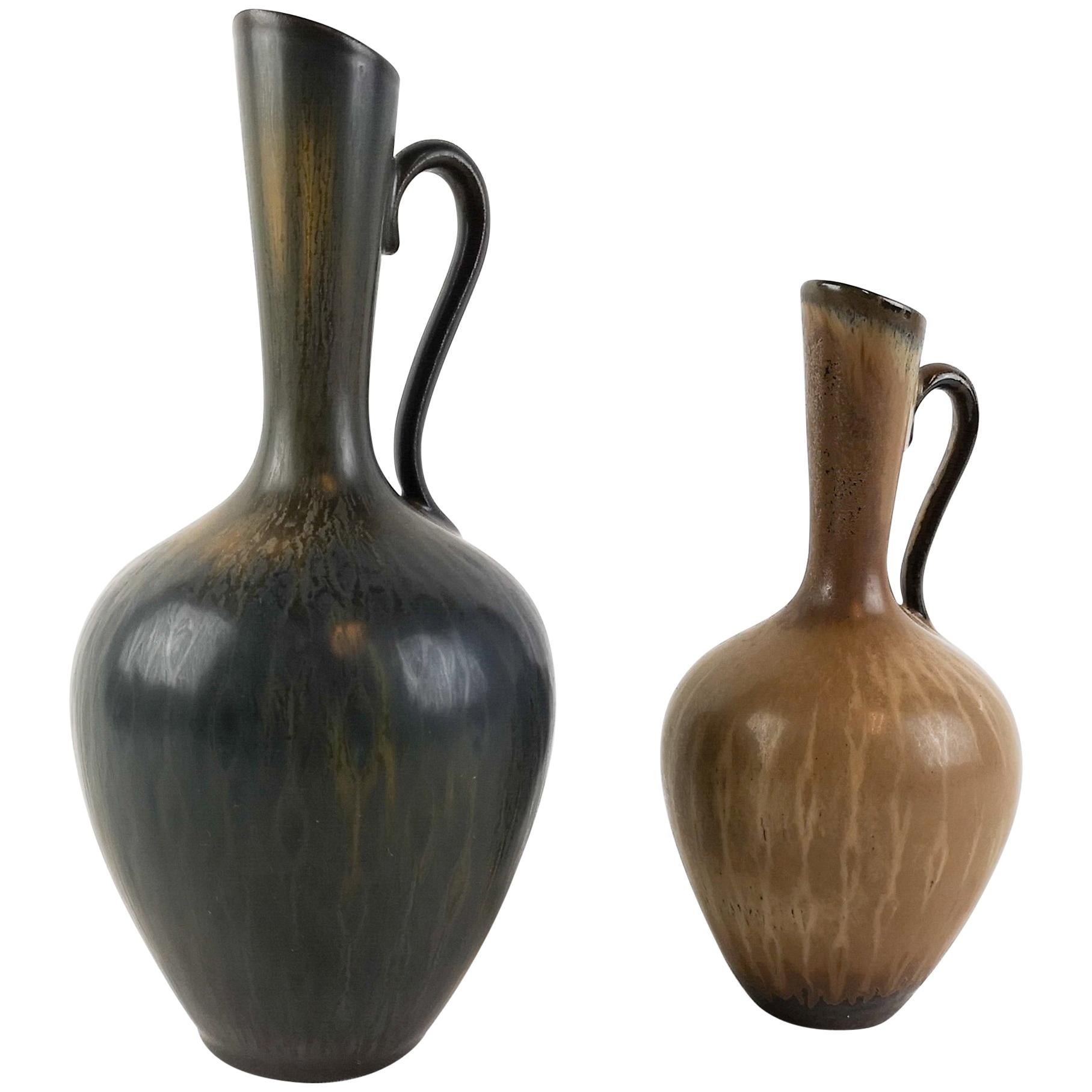 Vases Rörstrand Gunnar Nylund Sweden