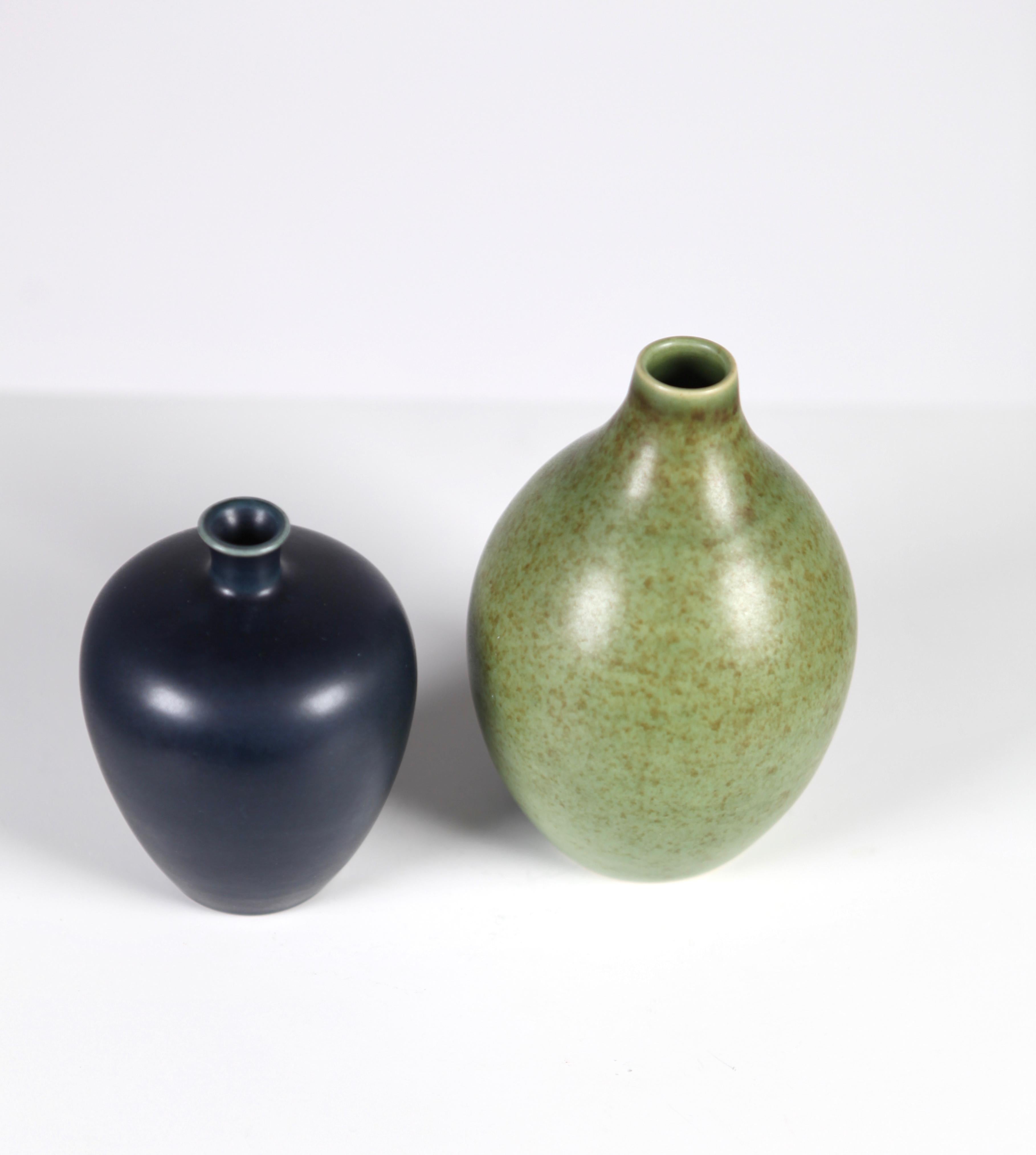 Vasen „“Tobo“, entworfen von Erich und Ingrid Triller, Schweden, 1950er Jahre (Schwedisch) im Angebot