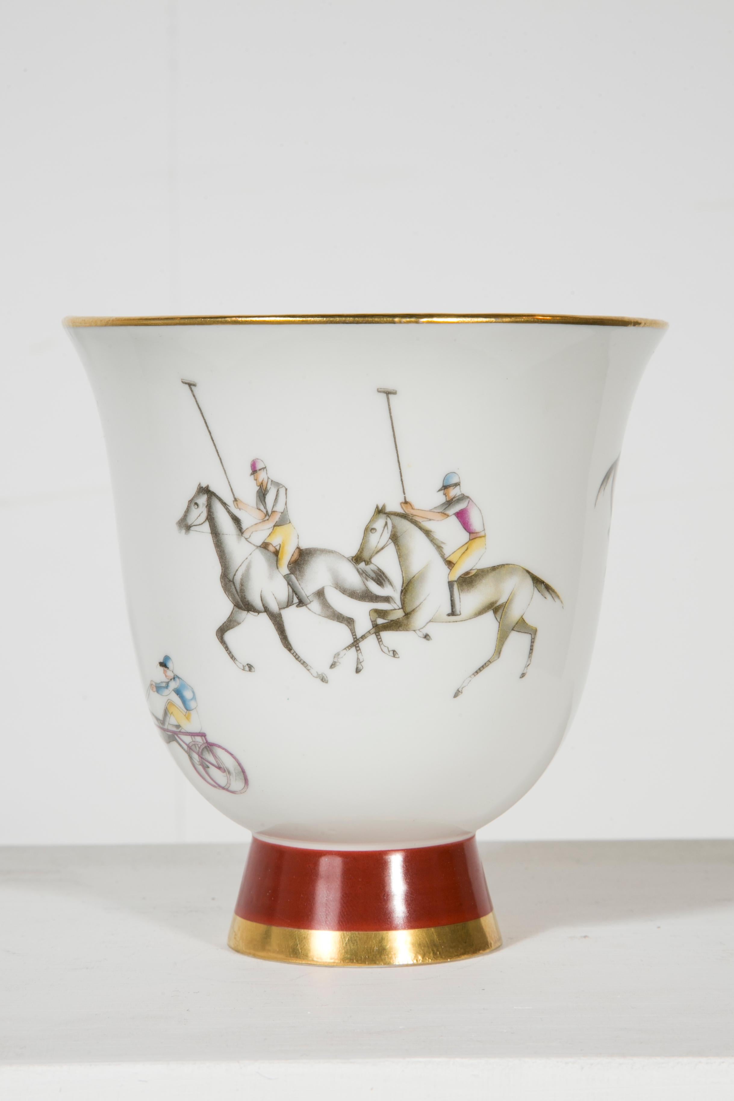 Vases with Jockeys of Gio Ponti 2