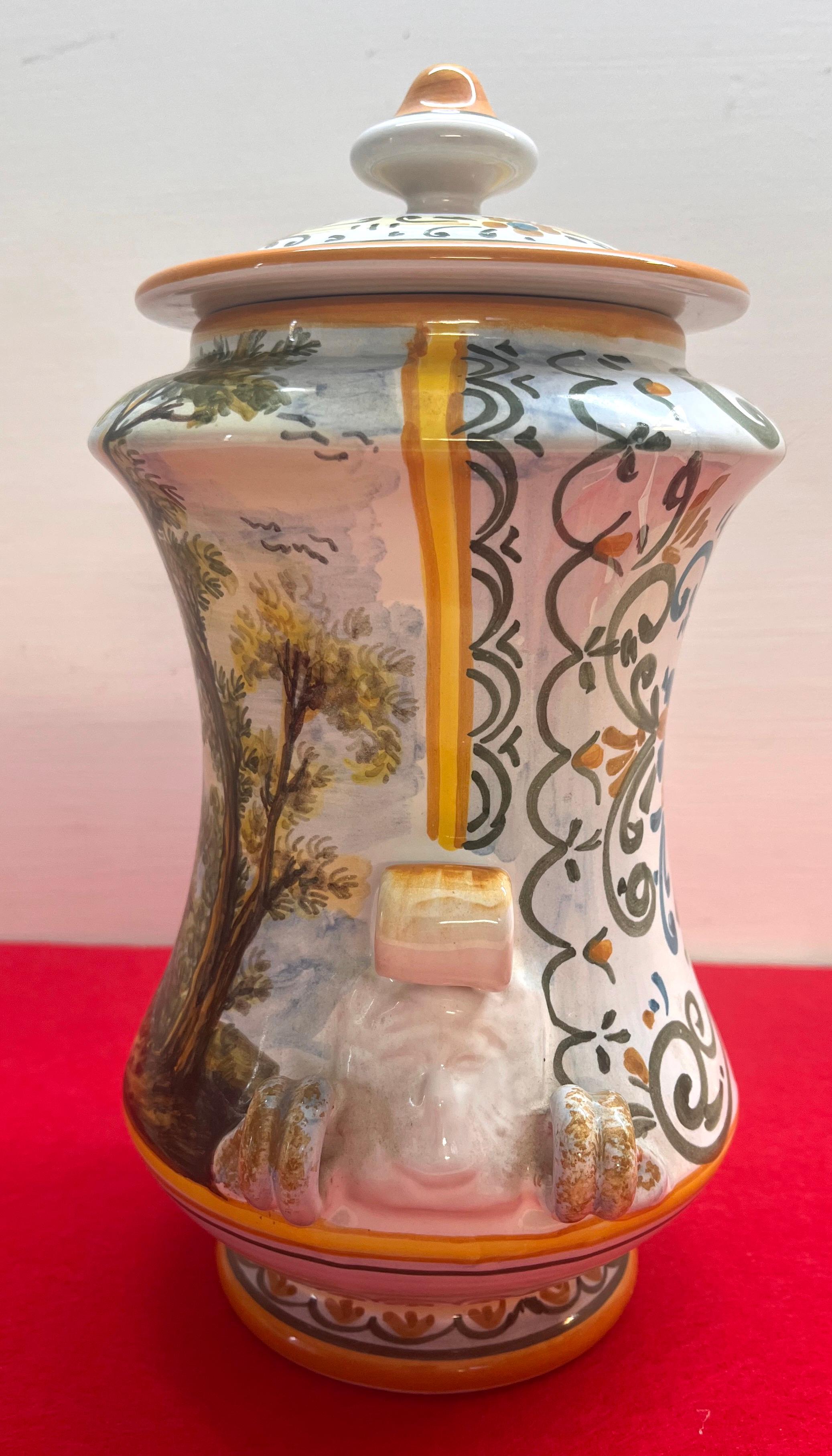 Castelli ceramic vases For Sale 6