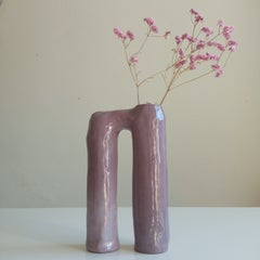 Vasi Comunicanti 2 elements LILIAC in ceramic XXI Century by Chiara Berta