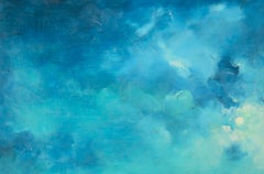 Moon Over the Ocean - Seascape