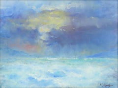 Periwinkle Twilight Seascape