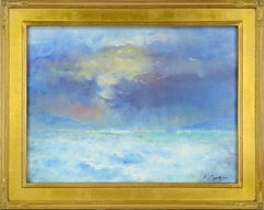 Periwinkle Twilight Seascape