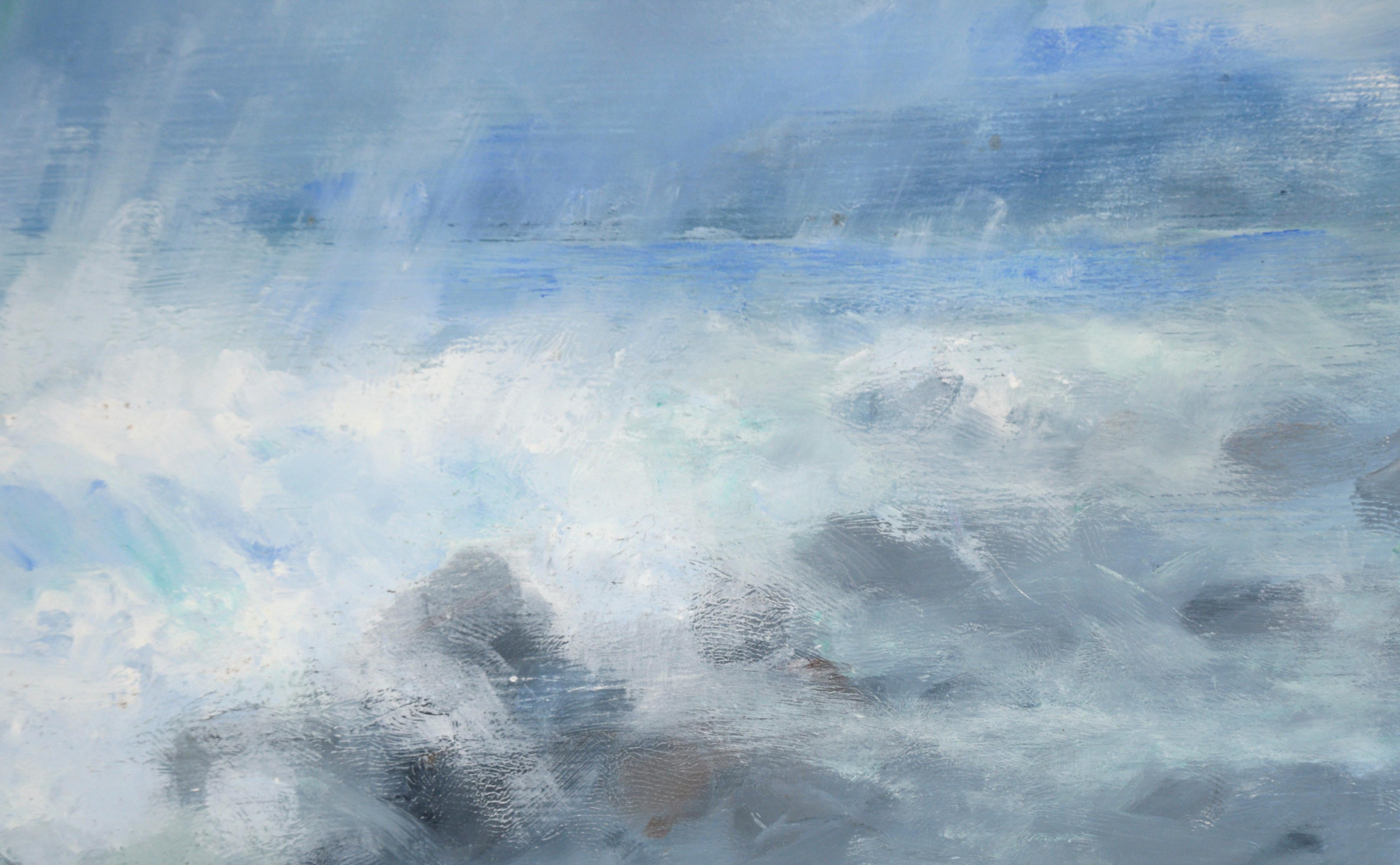 Lluvia sobre el mar turbulento por Victor Papkov en venta 1
