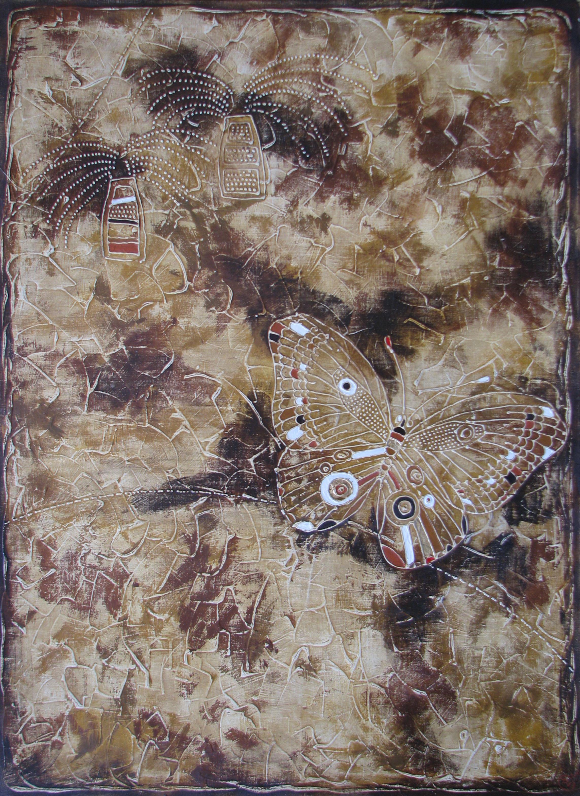 This art - work is part of the project INSECT'S LIFE.

The paint is made in the author's technique of painting by Vasili Zianko based acrylic painting on canvas using a variety of textures, washes, the finest glazing, volumetric contours. The