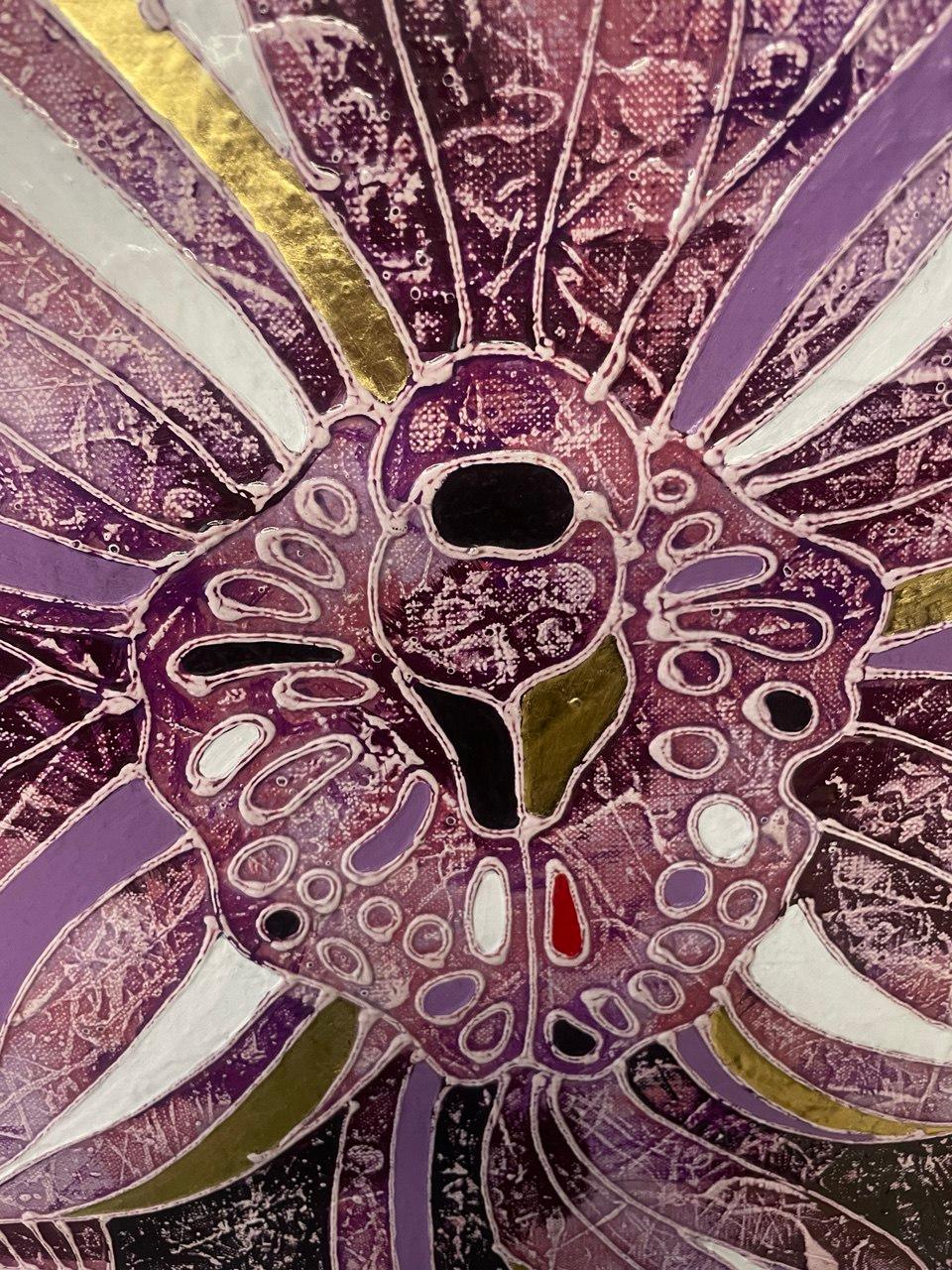 ORQUÍDEAS BRILLANTES de Vasili Zianko, técnica de volumen-contorno del autor en venta 3
