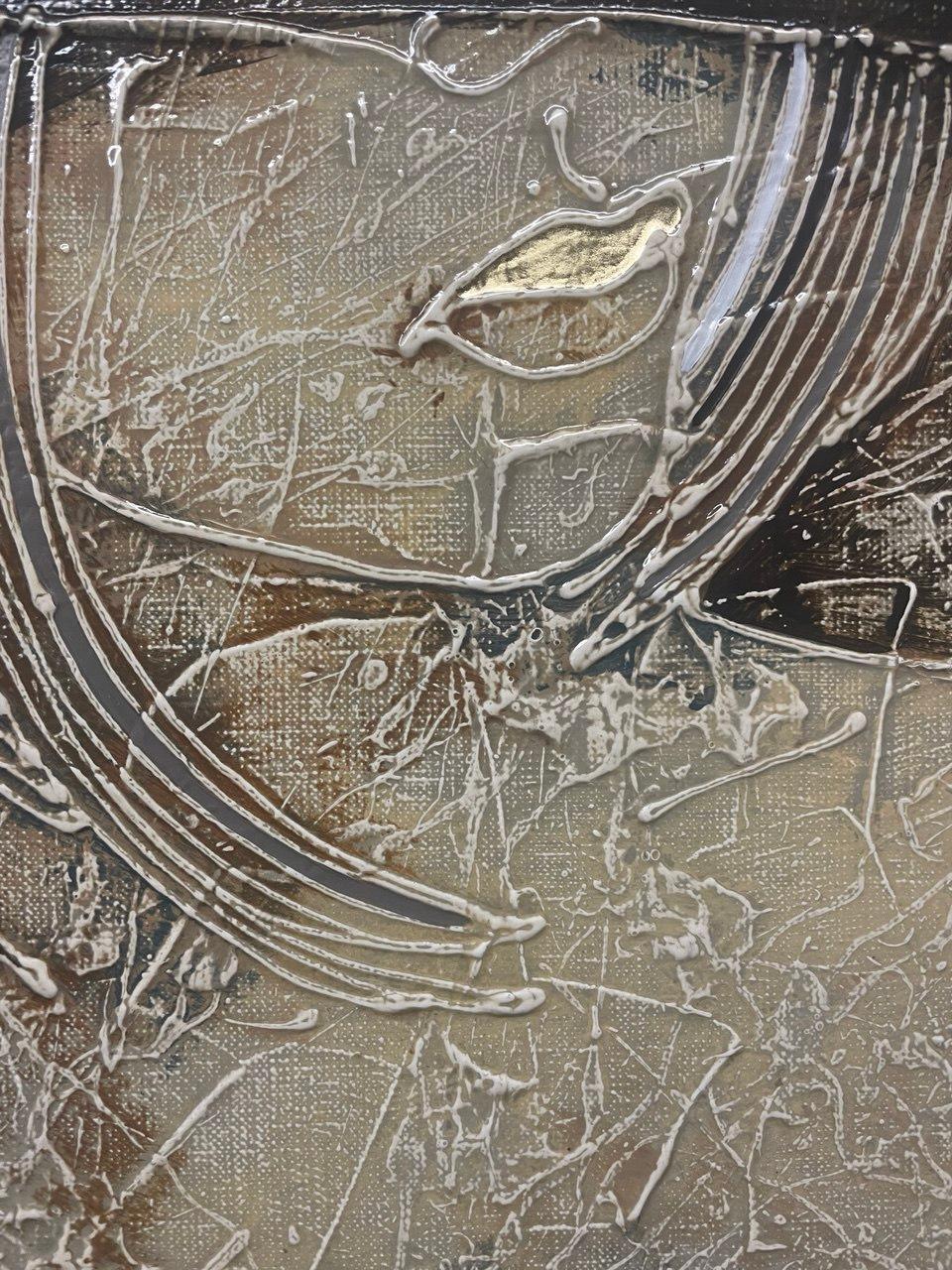 Unsterblicher Begleiter der Moony Chan E (Abstrakt), Painting, von Vasili Zianko