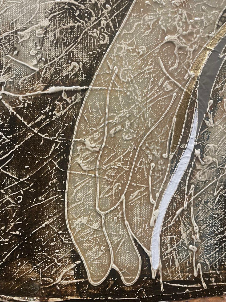Die Farbe ist in der Technik des Autors der Malerei von Vasily Zianko basiert Acrylmalerei auf Leinwand mit einer Vielzahl von Texturen, wäscht, die feinste Lasur, volumetrische Kontur lesbar für blinde und sehbehinderte Menschen durch Berührung