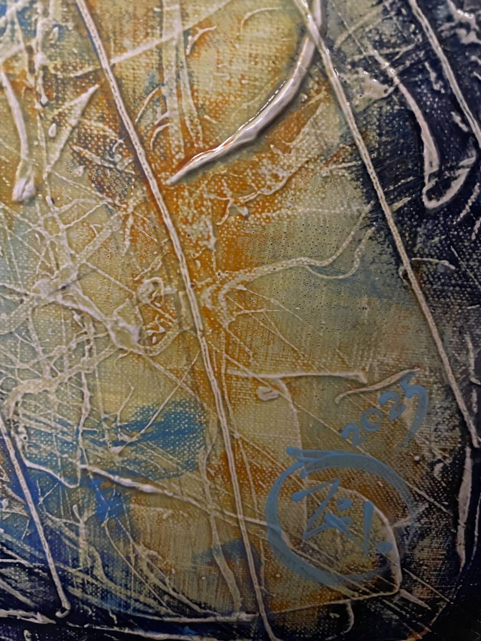 Le ali di Itzpapalot - Painting Astratto di Vasili Zianko