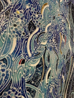 THE BLUE JELLYFISH de Vasili Zianko, technique de la proportion du volume de l'auteur