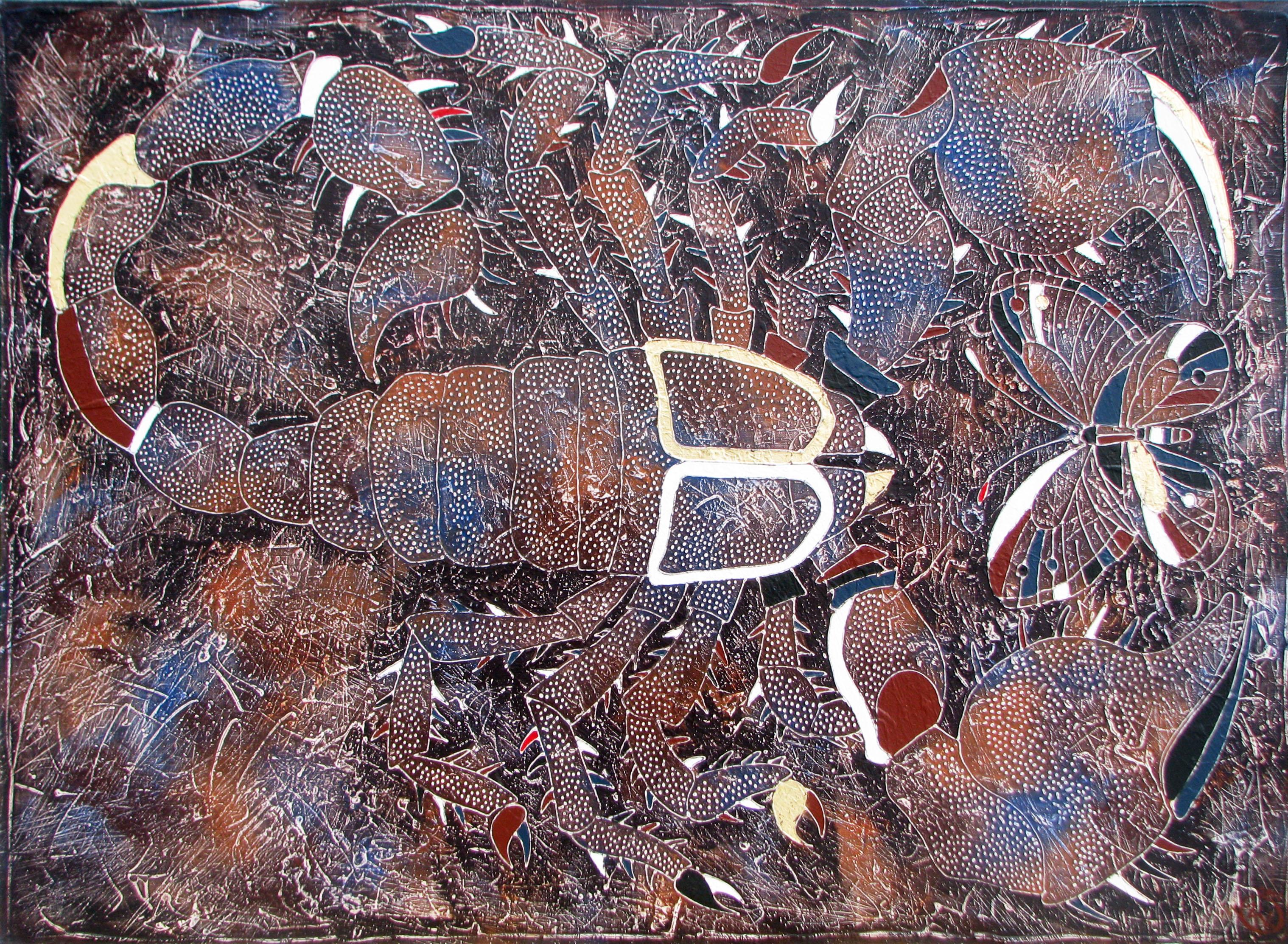 Dieses Kunstwerk ist Teil des Projekts "Difficult Relationships".

Die Farbe wird in der Technik des Autors der Malerei von Vasily Zianko basierte Acrylmalerei auf Leinwand mit einer Vielzahl von Texturen, Wäschen, die feinste Lasur, volumetrische