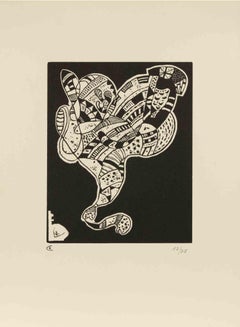 Gravure pour 10 Origine - Xilografia dopo Vasilij Kandinskij - metà del XX secolo