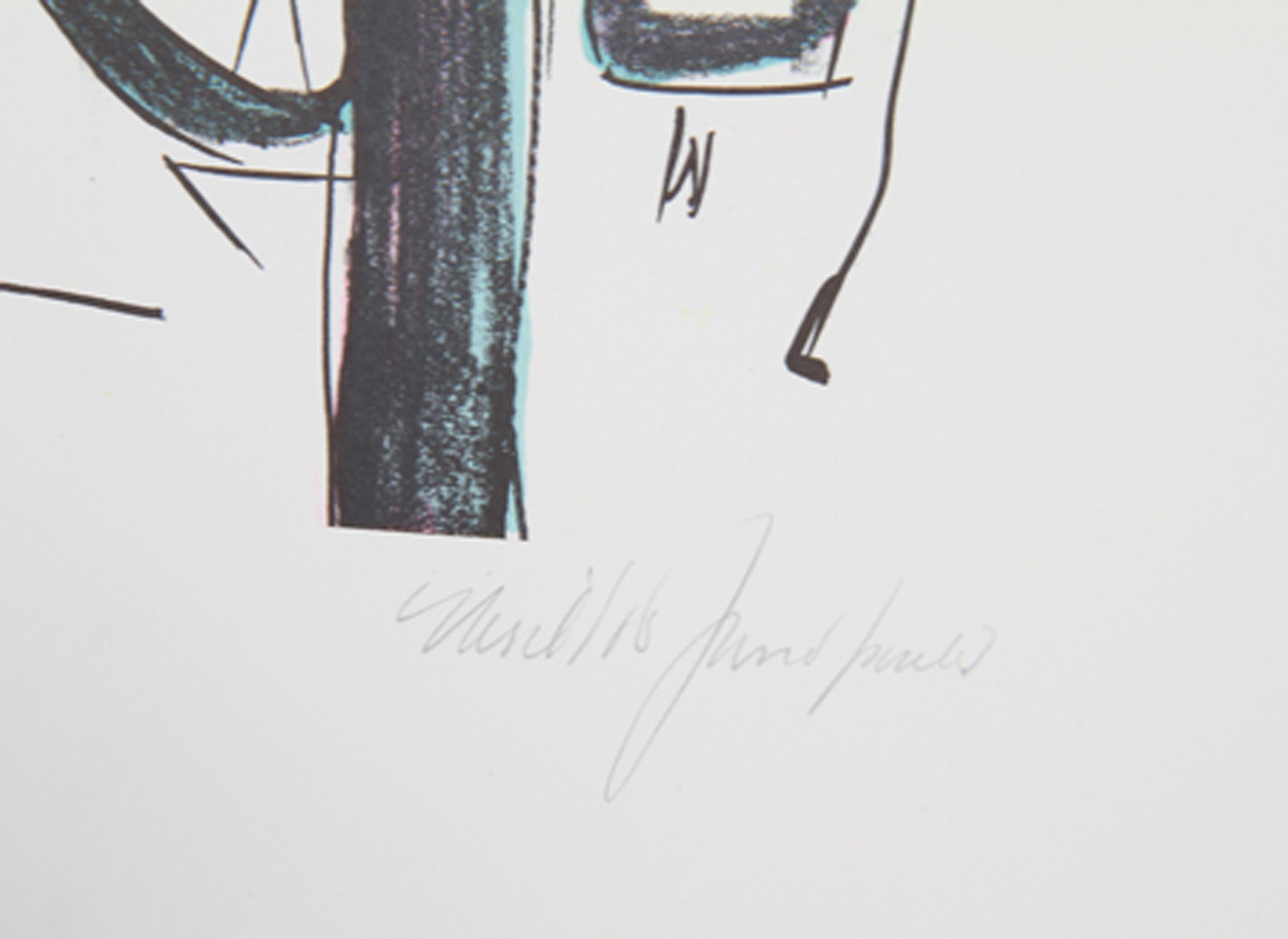 Works Miami, Pop Art Lithograph by Vasilios Janopoulos For Sale 1