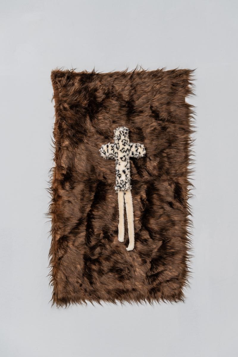 From the series “Cross My Heart”- Contemporary object, mixed media, textile - Art by Vasilisa Palianina