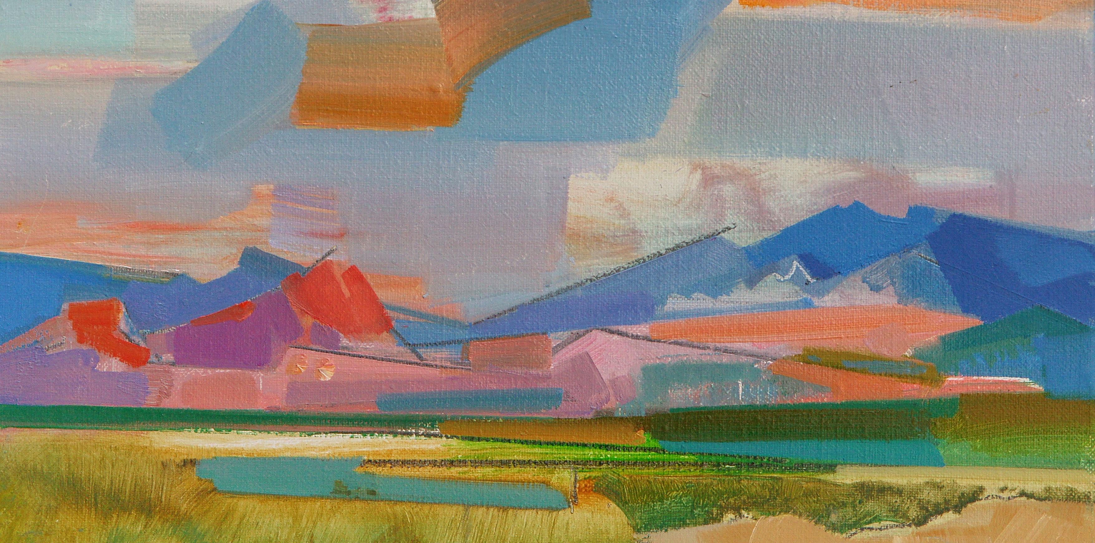 « Spirit of Colorado n.2 » (2023) par Vasily Ryabchenko, peinture à l'huile originale 2