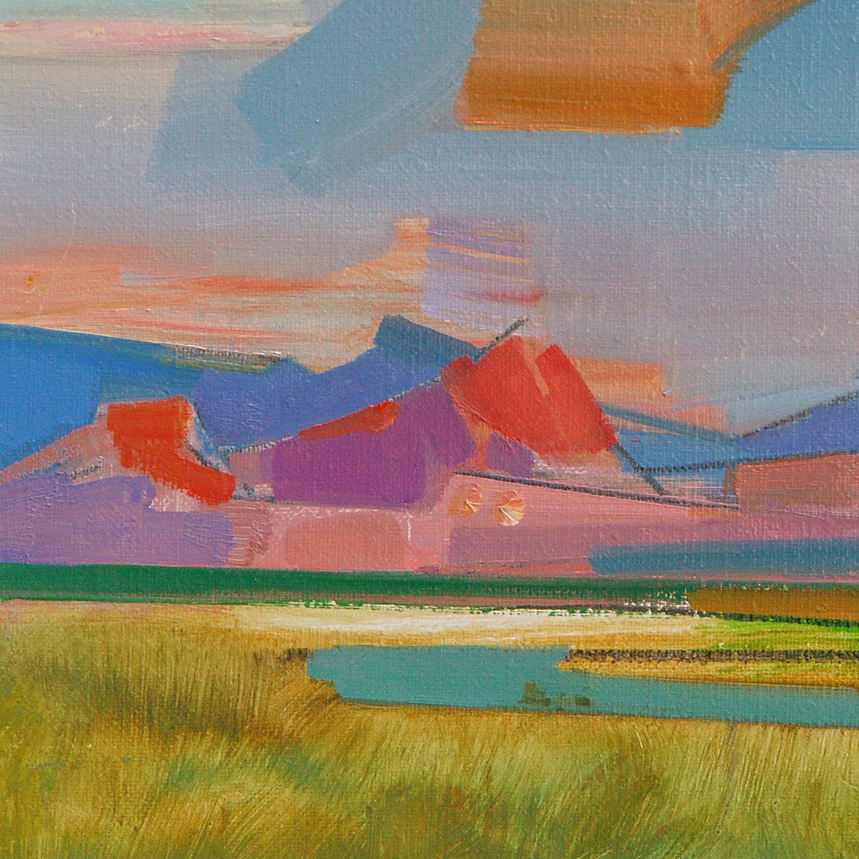 « Spirit of Colorado n.2 » (2023) par Vasily Ryabchenko, peinture à l'huile originale 3